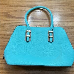 Elegant Turquoise Handbag